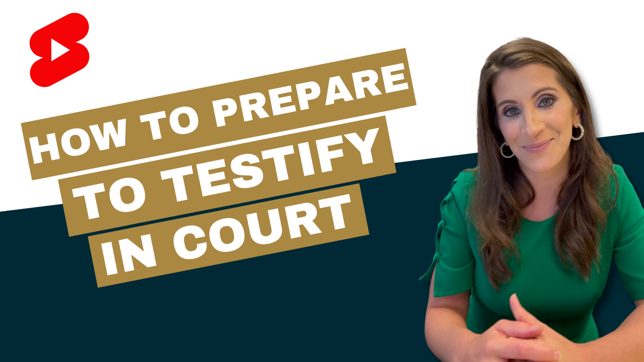 How to Prepare to Testify in Family Court