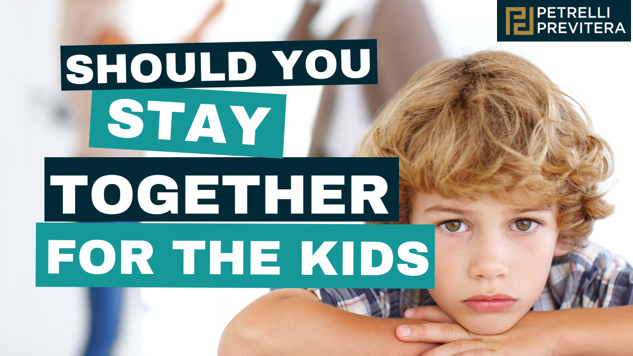 should you stay together for the kids