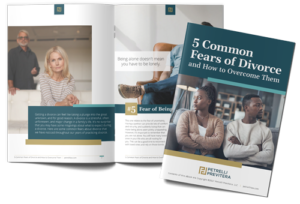 eBook cover common fears in divorce