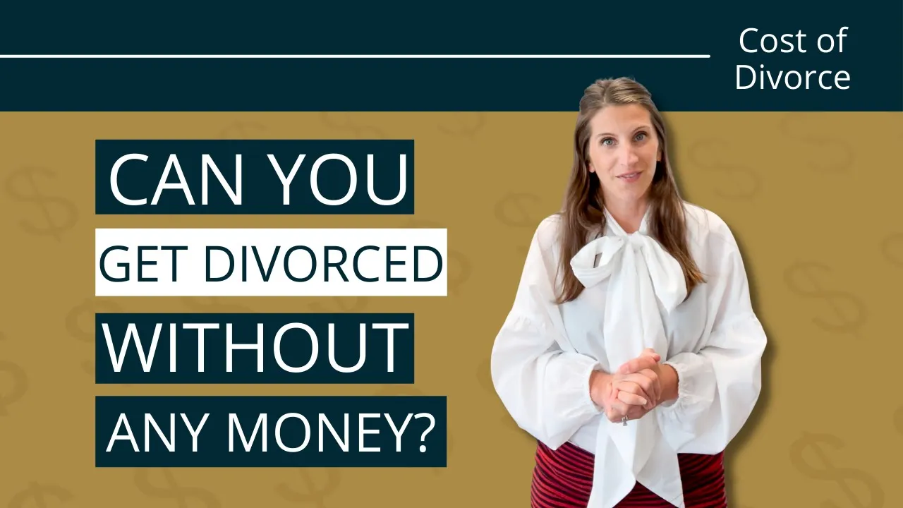 divorce without money