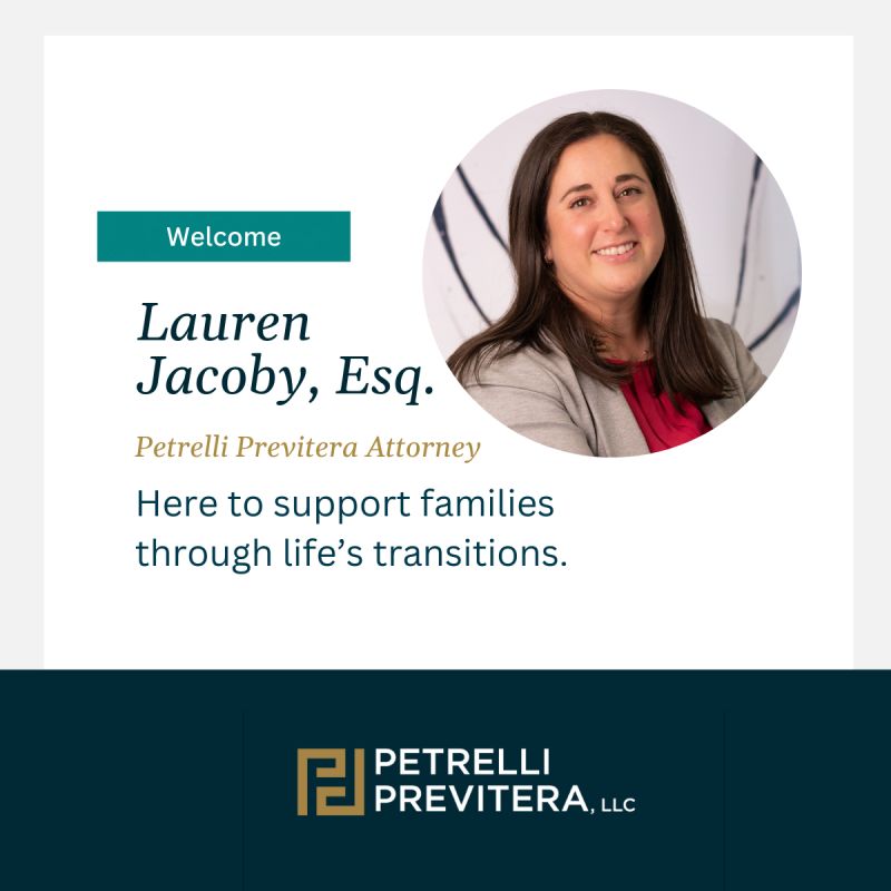 welcome Lauren Jacoby, esq