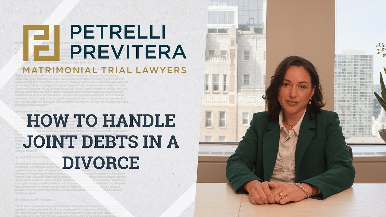Video Cover for 'How to Handle Joint Debts in a Divorce'